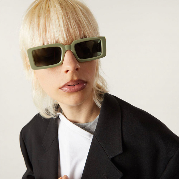 Komono Sunglasses Malick Moss, green lenses, style